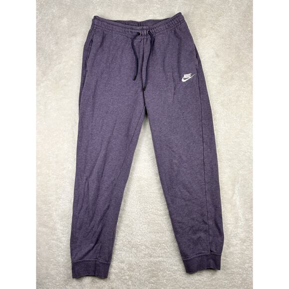 Nike Sweatpants Women's Medium Essential Fleece Jogger Purple BV4095-573 - Picture 1 of 8